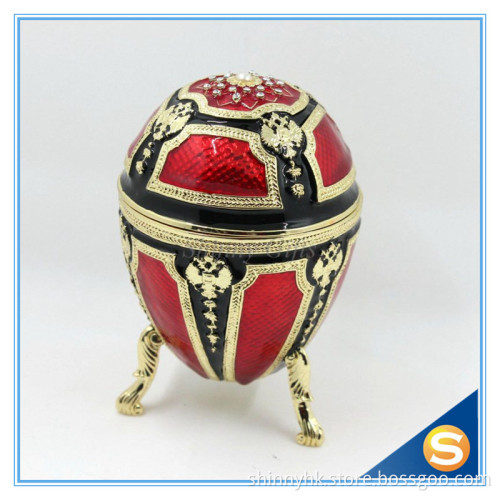 2016 New Design Faberge Egg Pendant Jewelry Box